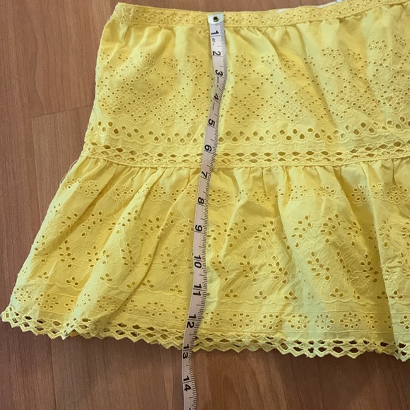 Cute summer women hello size Medium eyelet skirt - Picture 8 of 13